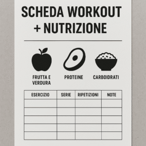 Scheda Workout + Nutrizione